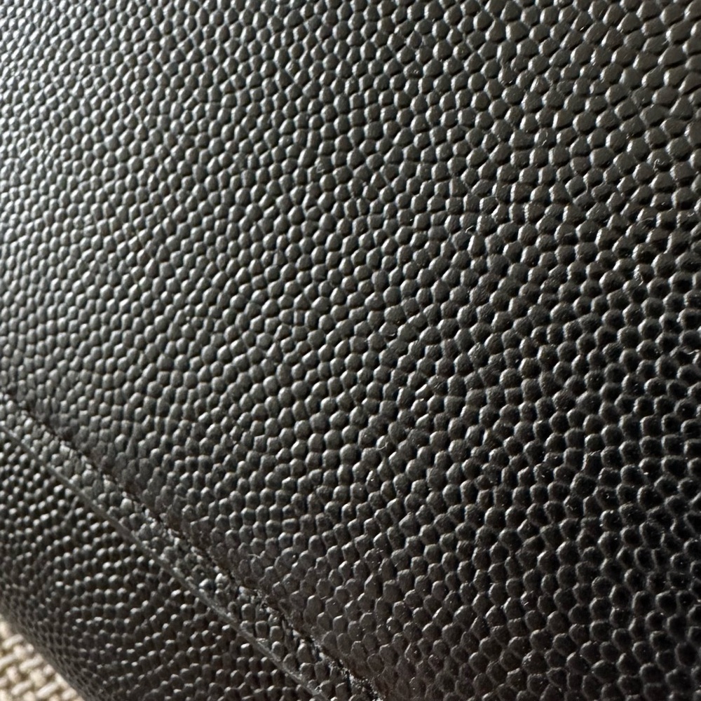 Saint Laurent Black Clutch with Silver Chain - Picture 3 of 11
